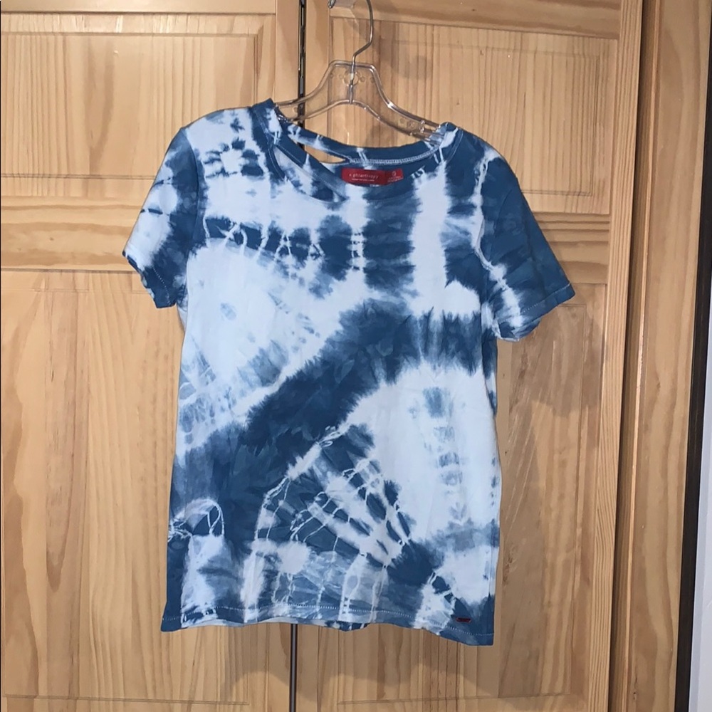 Indigo Hand-dyed T-Shirt by Philanthropy